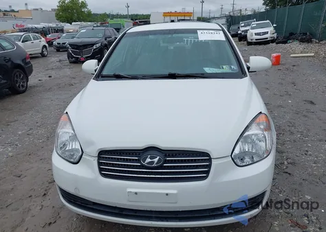 2007 Hyundai Accent Gls from USA, damaged, VIN KMHCN46C27U093853